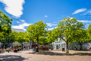 Obraz premium Hallplatz, Zweibrücken, Rheinland-Pfalz, Deutschland 