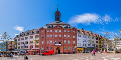 Rathaus, Pirmasens, Rheinland-Pfalz, Deutschland 
