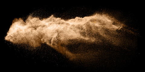 Plakat Real Dust With Explosion Effect 
