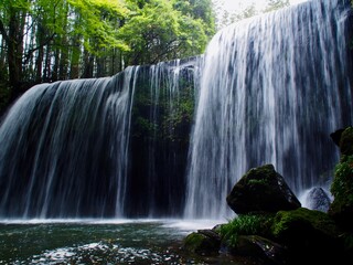 熊本の名勝　鍋ヶ滝