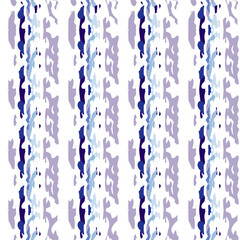 Hand Drawn, Paint Texture. Shibori Ornament. 