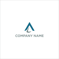 Letter AL Unique, modern, and sophisticated logo. providing advice and counseling.