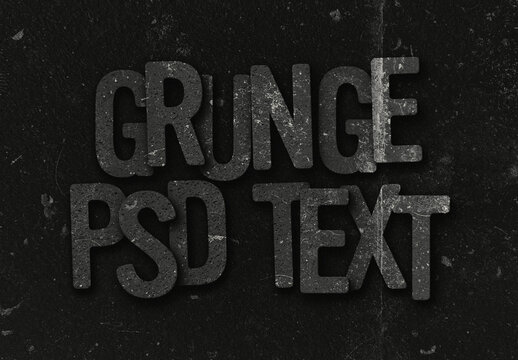 Grunge Text Effect
