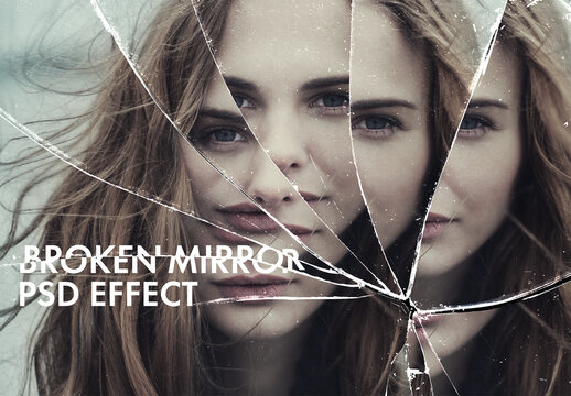 Broken Mirror Psd Effect