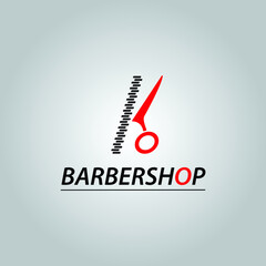 Scissors icon.modern design.vector illustration.barber.scissors logo