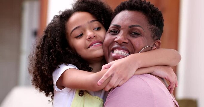 Ethnically diverse parent and child interaction. Mother and daughter relationship