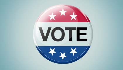 Vote election day in United States of America.