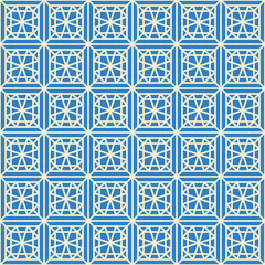 Geometric Art deco seamless pattern background.