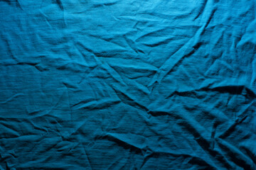 blue fabric texture background 