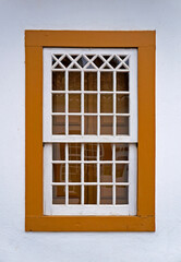 Colonial window in Tiradentes, Minas Gerais, Brazil