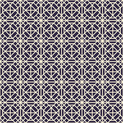 Geometric Art deco seamless pattern background.