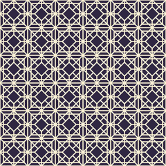 Geometric Art deco seamless pattern background.