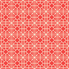 Geometric Art deco seamless pattern background.