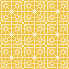 Geometric Art deco seamless pattern background.