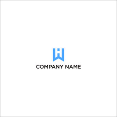 Letter HW or WH a modern and refined/sophisticated logo that appeals to people in all stages of life and of different financial backgrounds (young and older/ wealthy and not so wealthy).