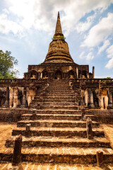 Obraz premium Si Satchanalai Historical Park, Thailand