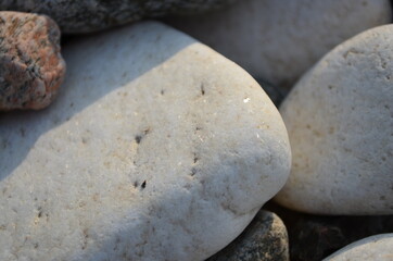 Fototapeta na wymiar close up of stones