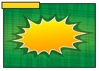 Comic book background. Vector illustrated cartoon, comic book style background.