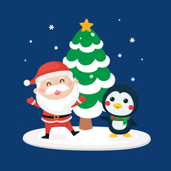 Festive Greeting card. Christmas and New year template for invitation card. Christmas and New year Background.