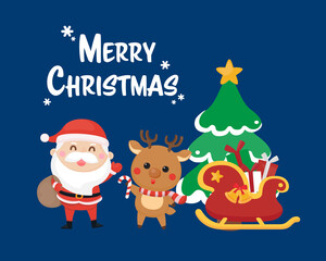 Festive Greeting card. Christmas and New year template for invitation card. Christmas and New year Background.