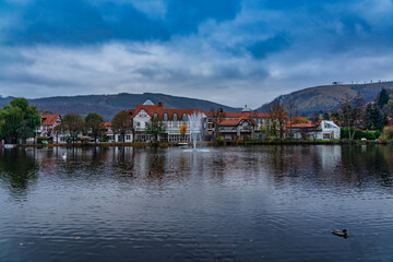 Naklejka premium Forellenteich Ilsenburg