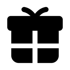 
Wrapped gift vector style, trendy icon of surprise 
