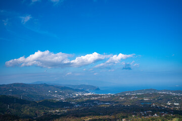 【大室山より】伊豆の景色