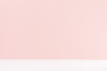 紙の壁と白いフェルト