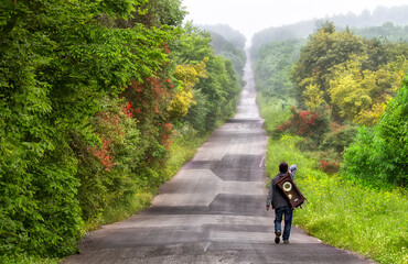 The poet and the romantic road
