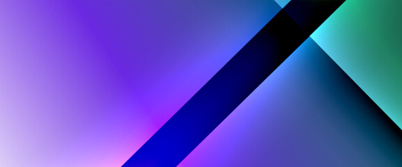 Fluid gradients with dynamic diagonal lines abstract background. Bright colors with dynamic light and shadow effects. Vector wallpaper or poster