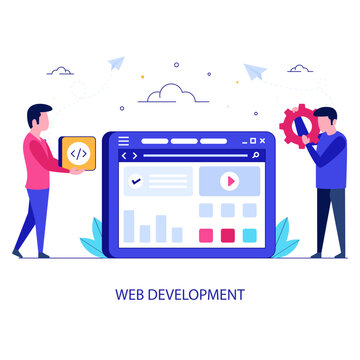 Web Development Illustration 