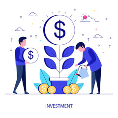 Financial Investment Vector
