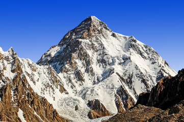 K2 der zweithöchste Berg der Welt