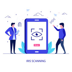 Iris Scanning App 