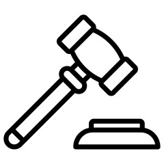 Auction Mallet Vector 