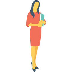 
Model Color Vector Icon 
