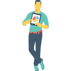 
Presentation Color Vector Icon
