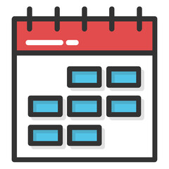 
Calendar Vector Icon
