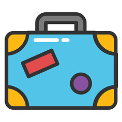 
Suitcase Vector Icon
