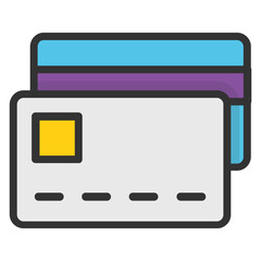 
Credit Card Vector Icon
