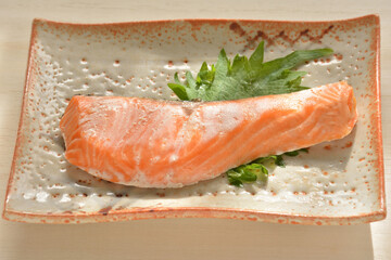 鮭の塩焼き
