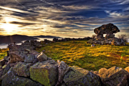 Steinkreis am Hinterwaldkopf im Schwarzwald