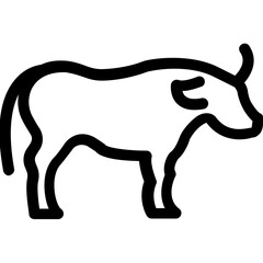
Cow Vector Icon
