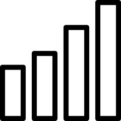 
Bar Chart Vector Icon
