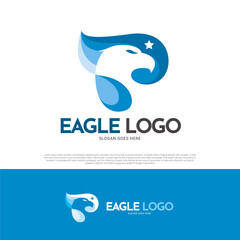 Eagle bird logo design
