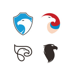 Eagle bird logo design