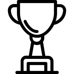 
Trophy Vector Icon
