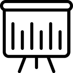 
Bar Chart Vector Icon
