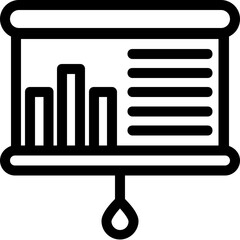 
Bar Chart Vector Icon
