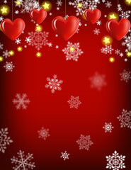  Heart background
